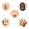 Zęby dziecięce zabawki Kovict 3pclot Silikonowe klipsy okrągłe w kształcie manekina uchwyt smocznia
