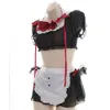 Ani anime lolita flicka chiffon piga baddräkt kostym student söt badkläder enhetlig poolparty cosplay cosplay