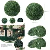 Decorative Flowers Wreaths Decorative Flowers 23Cm Artificial Ceiling Boxwood Topiary Plants Balls For Indoor Outdoor Garden Wedding Dh8Qn