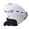 Ski Helmets LOCLE Men Skiing Helmet Women Children Boys Girls Ski Helmet Skating Skateboard Snowmobile Motorcycle Helmets Size 5264cm 231031