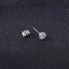 Stud Oorbellen 12 stks/partij Rvs Crystal Set Voor Vrouw Meisjes Zwart Gothic Punk Oorstekers Tragus Kraakbeen Piercings