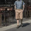 Męskie spodenki non stock armia brytyjska gurkha vintage moda moda swobodne spodnie Bermuda khakis