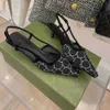 Sandals Designer LOVE Sling Back like Summer Fashion Women Luxury Rhinestone G Wedding Sandles Sliders High Heels Shoes 78976