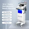 Dispositif multifonctionnel de soins de la peau debout, blanchiment de la peau, reconstitution des pores, nettoyage du visage, remodelage de l'oxygène par pulvérisation d'oxygène, machine de dermabrasion