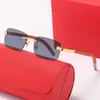 Lunettes de soleil de créateurs de mode pour femmes Présages mensLunettes de soleilNe wSp ringBois odLe gLunettes de soleilFa shionVe rsatileSq amelessLunettes de soleilEu ropean damAm ericanMe Wom enS