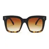 Okulary przeciwsłoneczne Ramy Square Kobiety wielkie okulary lunetka femme luksusowa marka vintage nit Sun Glasse Uv400 231101