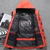 Herenjassen Hoge kwaliteit verdikte warme winterjas Eendendonsparka met capuchon Casual slanke jas met katoenen gewatteerde kleding om warm te houden 231031