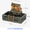 Planters Ruralstylefarmyard Micro Landscape Flowerpot Combination Plate Village Courtyard Creative Personality