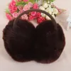 Orejeras Hombres Mujeres Felpa Orejeras de piel sintética Invierno Cálido Earwarmers Ear Muffs Earflap Regalos de Navidad 231101