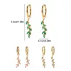 Dangle Earrings 2pcs Hoop Earring Pendant Elegant Classic Jewelry Christmas Halloween Thanksgiving Gifts Women Type-01