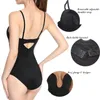 Talia brzucha Bodysis Seksowne głębokie V Bielizna XS Kobiet Dyspeal No Kubek Drut Pełny poślizg Traint Trener Bodysuit Body ShapeWear 231101