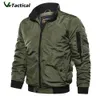 Mens Jackets Army Air Force Fly Pilot Jacket Militär Airborne Flight Tactical Bomber Men Winter Warm Motorcykelbeläggning Size 5XL 231031