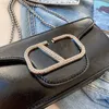 Designer Shoulder Womens Brand Leather Fashion Crossbody Square Bag