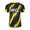 Miba 23 24 Maillots de football Hommes Enfants Kit Sarr Kone Martins Kalu Louza Asprilla Porteous Kayembe 2023 2024 Accueil Jaune Noir Extérieur