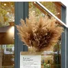 60cm Pampas Grass Bouquet Dried Flower Wholesale Wedding Use Christmas Decor Artificial Flowers Fall Decoration