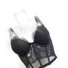 Reggiseni set lettera di pizzo vs design del marchio biancheria bianche sexy da donna comfort push up reggisella 2 pezzi Breve tuta set di lingerie senza soluzione di continuità 231031