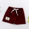 Shorts 12 M bis 5 T geboren Baby für Jungen Casual Solid Kinder Hosen Sommer Dünne Kleidung 230331