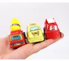 Diecast Model 6pcs Trek Auto Toys Toys Mobile Machinery Shop Constructie Voertuig Brandweer Truck Taxi Baby Mini Gift Kinderen GYH 230331