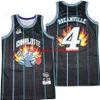 BR Remix Basketball Schoolboy Q X #12 Groovy Jersey Heren Limited Edition Ademend Team Kleur Blauw Alles gestikt en naaiwerk Sport Goede kwaliteit