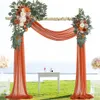 Suszone kwiaty Yan Sztuczny łuk łuk na boho Wedding Baby Shower Ceremonia Flower Garlands aranżacja Przyjęcie