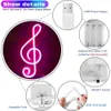 Night Lights USB/Battery Powered LED Neon Sign Night Light Wedding Wall Hanging Lights Bar Party Kids Bedroom Art Decoration Christmas Gift P230331