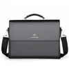 Porte-documents Business grande capacité hommes porte-documents de luxe en cuir main fourre-tout sac bureau mâle épaule messager sac mode homme fichier sac 231101