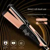 Prostownicze do włosów 30s szybkie ciepło proste curling Dualpurpose Tempering Skolt Prosta włosy Curling Iron Portable Air Bangs Curling Iron 231101