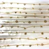 Anklets Random 9Pcs/lot Butterfly Heart Star Cross Gold Color Stainless Steel Anklets For Women Indian Jewelry Summer Beach-Barefoot 231031