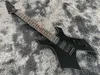 中国OEMエレクトリックギターブラックハードウェア7ストリングデュプレックストレモロシステム