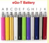 Ego Vape Pen Ecigarette Ego-T Vaporizer E-Cig Battery 650 900 1100mah för 510 tråd Ce4 MT3 H2 Atomizers Cartomizer ECIG Vaporizer