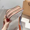 Bolsos de diseñador de lujo para mujer, bolsos de mano de marca, bolsos cruzados de hombro, estampado de letras coloridas, bolsos para cámara de moda