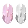 Mice Wireless Silent Game Mouse 1600 DPI Optical LED Backlit USB Charging Mouse 6 Button Design for PC Laptops 231101