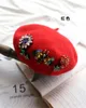 Berets 12-shi Drop Winter Wollfilz Strass Schmetterling Honigbiene Blume Dame Baskenmütze Hut Frauen Freizeit Maler Hut 231031