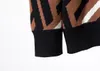 2 мужских дизайнерских свитера в стиле ретро, классическая роскошная толстовка для мужчин, вышивка буквами на руке, удобный высококачественный джемпер с круглым вырезом, модный кардиган для мужчинM-3XLZP10