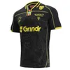 2023 Maillot rugby Top BIARRITZ Racing 92 Maillot 22 23 Stade Francais Paris Union Toulouser Bordeaux Begles domicile extérieur Perpignan Ernest Wallon Warm Up shirt taille S-5XL