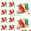 Dog Toys Chews Dog Toys Chews Natural Latex Pet Screaming Chicken Duck Toy Squeaker Fun Sound Rubber Training Spela Puppy Chewing DHBSP