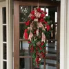Juldekorationer julbröd godis konstgjorda bröd fönster vägg dörr hängande trädgård latan hem juldekoration Nytt år 2023 NAVIDA 231101