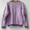 Giacche da donna S Now Folklore Cardigan viola Merch Fashion Maglione rosso bianco rosa 231031