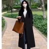 Women's Trench Coats Coat for Women 2023 Spring and Autumn High-klass koreansk stil i mitten av längden