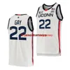 NCAA UConn Huskies College Jersey Basketball 3 Jeremy Lamb 22 Rudy Gay 32 Richard Hamilton Ray Allen 34 Kemba Walker 15 Ben Gordon 4 Vintage Navy Blue White