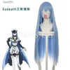 Costumes d'anime Cosplay Anime Esdeath Empire Cosplay Come Manga uniforme général avec chapeau perruque pour Halloween OutfitL231101