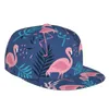 Ball Caps Flamingo's 3D Print Baseball Cap Casual Zonnehoed Elegante Etnische Stijl Mode Podium Hip Hop Dames Heren