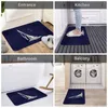 Tapis Chrome Style Nautique Voilier Applique Paillasson Tapis Tapis Tapis Footpad Polyester Coussin Antidérapant Entrée Cuisine Chambre