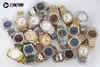 ZF motre be luxe Часы с бриллиантами Swarovski, женские часы, наручные часы, 33 мм, швейцарский кварцевый механизм ETA, сталь, наручные часы Relojes