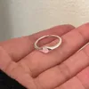 4mm 5mm titanium steel silver rose gold jewelry for lovers size 5-11 couple rings with gift box