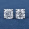 S925 Silver 9K 10K 14k 18K Złote MOISSANITE LAB Grown Diamonds Ear Studs Hip Hop