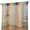 Tenda 1/2 m Filo d'argento crittografato Porta Soggiorno Divisorio Sfondo Puntelli Decorazioni natalizie String Home Decor 231101