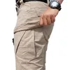 Herenbroek Casual Men Pant Tactical Military Cargo Training Army Combat Broken Waterdichte wandelkleding-resistente mannelijke kleding