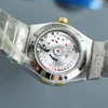GR Montre de luxe hommes montres 39mm 8800 mouvement mécanique automatique boîtier en acier bracelet en cuir Montre de luxe montres-bracelets