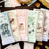 غلاف الهدية 20 حزم المواد بالجملة الورقية الفن الكلاسيكي الأنيقة زهرة الشكل القهوة handnet diy scrapbooking بطاقة زخرفية